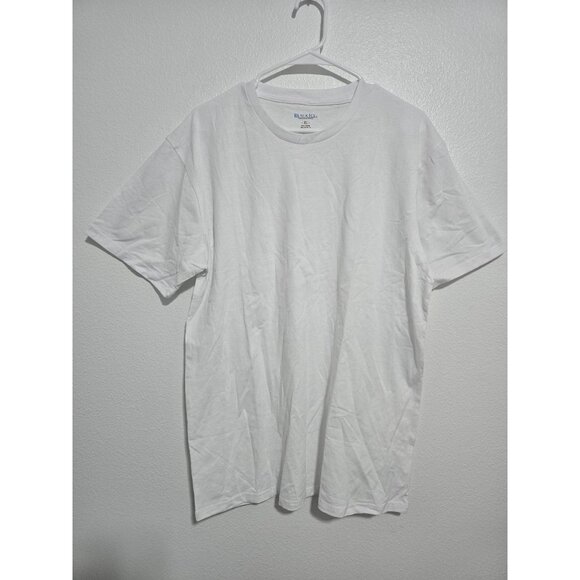 Blue Ice Men's Short Sleeve Crew Neck Classic T-shirt Color White‎ Size XL - Picture 5 of 8